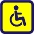 Picto d'accès handicapé