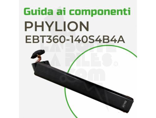 BATTERIE POUR VÉLO ÉLECTRIQUE – EBT360-140S4B4A 36V 14AH EN  RECONDITIONNEMENT