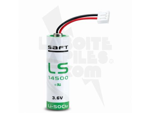 LS14500 AVEC CONNECTEUR SFB1CI (INVERSÉ) (3.6V - 2.6AH)