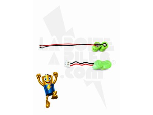 BATTERIE 2.4V - 170MAH SUR MESURE