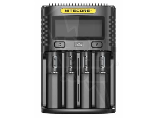 CHARGEUR USB INTELLIGENT UMS4 – 4 SLOTS HAUTE PERFORMANCE AVEC ÉCRAN LCD