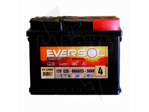 BATTERIE STARTEO DP-L2D60 DÉCHARGE LENTE 12V 60AH