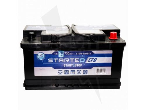 BATTERIE STARTEO EFB 12V 75AH 730A