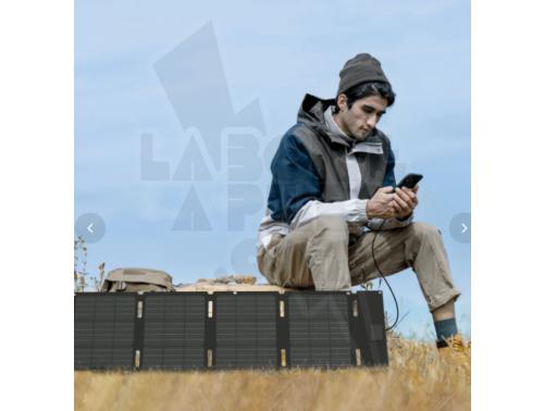 ECOFLOW PANNEAU SOLAIRE PORTABLE 45W USB-C - RECHARGE RAPIDE BIVOUAC & RANDONNÉE
