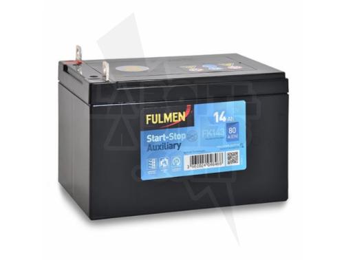 BATTERIE VOITURE FULMEN START-STOP AUXILIARY FK143 12V 14AH 80A