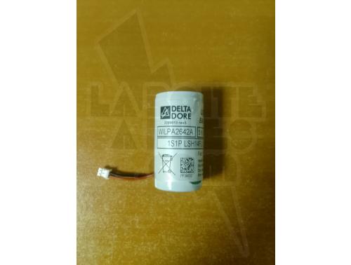 PILE LITHIUM 3.6V POUR DÉTECTEUR DE MOUVEMENT VIDEO ALARME DELTA DORE