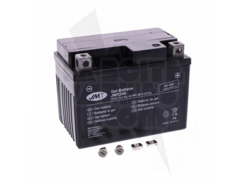 BATTERIE MOTO GEL JMT TYPE YTZ4V 12V SANS ENTRETIEN