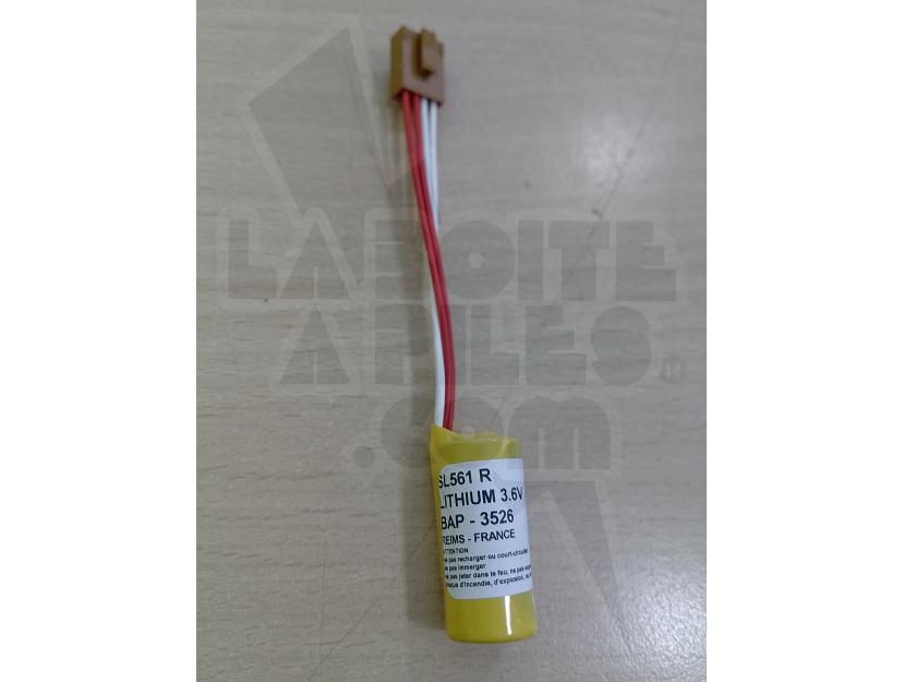 PILE LITHIUM 3.6V 2/3AA + CONNECTEUR 11906 img.jpg