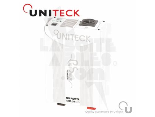 CONVERTISSEUR UNITECK UNIPOWER 1200.24 PRO – PUR SINUS 24V / 230V – 1200W