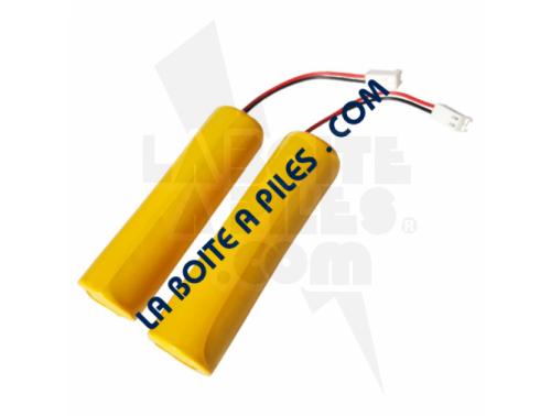 LOT DE 2 BATTERIES NIMH 2.4V POUR NIVEAU LASER METLAND GEO FENNEL FLG250, REDBACK CXR880 / NI-MH C3500MAH 2.4V