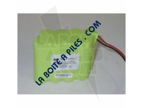 BATTERIE NIMH 9.6V POUR ELECTROCARDIOGRAPHE CARDIOLINE