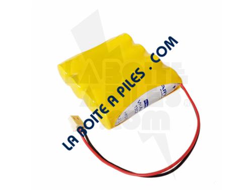 BATTERIE NIMH 4.8V / 1.5AH POUR ALARME SURTECT RESIDENCIA / PARADOX MG6250 -71933AA150H0 / MJ50AA150H