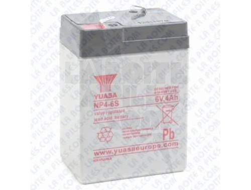 BATTERIE PLOMB 6V - 4AH