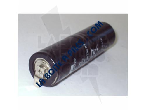 BATTERIE SAFT NICD 2.4V / 4AH  2VTD BATON