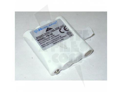 BATTERIE NIMH 4.8V / 0.7AH POUR PMR MIDLAND