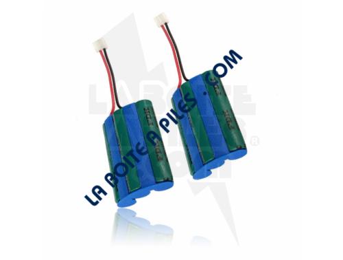 LOT DE 2 BATTERIES NIMH 3.6V POUR MOULIN ELECTRIQUE PEUGEOT ELIS - IFCF12345