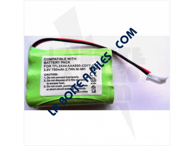 Batterie De Rechange 5600 MAh 3,7 V Pour Babyphone Vidéo HelloBaby HB6588 - Lithium-ion, Compatible Originale