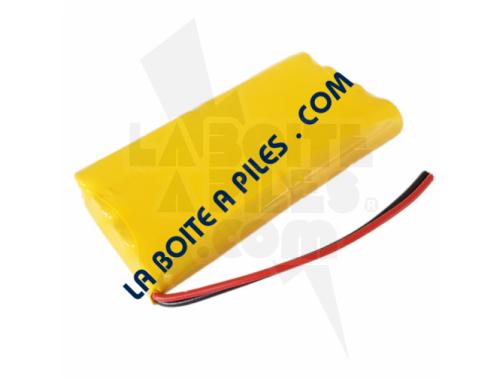 BATTERIE 9.6V POUR MOTORISATION DE PORTE SOMFY 9001001 - M3 9.6V HR15/51 - 5008956