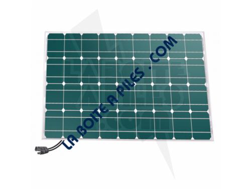 PANNEAU PHOTOVOLTAÏQUE MONOCRISTALLIN 12V-80W + CONNECTEURS MC4