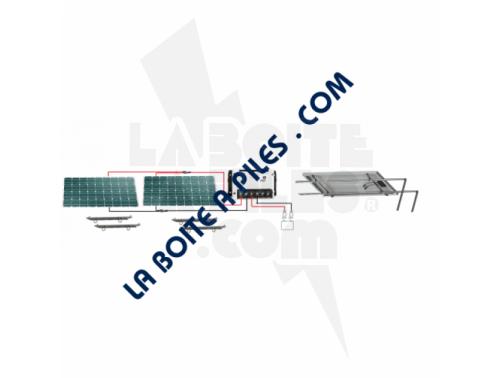 KIT SOLAIRE NAUTISME 200W PORTIQUE