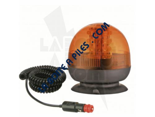 GYROPHARE LED ORANGE 12/24V