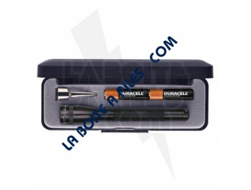 SUPER MINI MAGLITE LED NOIR