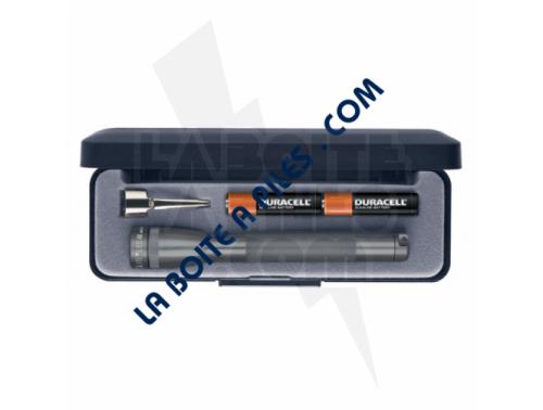 SUPER MINI MAGLITE LED GREY