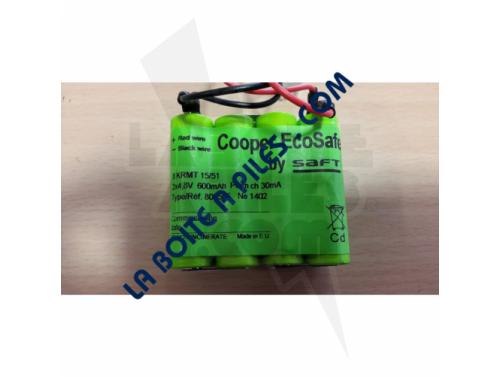 BATTERIE 2 X 4.8V-0.8AH NIMH