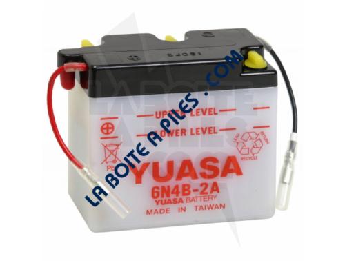 BATTERIE MOTO YUASA 6N4B-2A