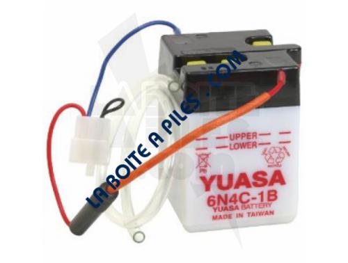 BATTERIE MOTO YUASA 6N4C-1B 