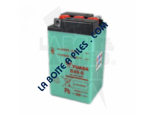 BATTERIE MOTO YUASA B49-6