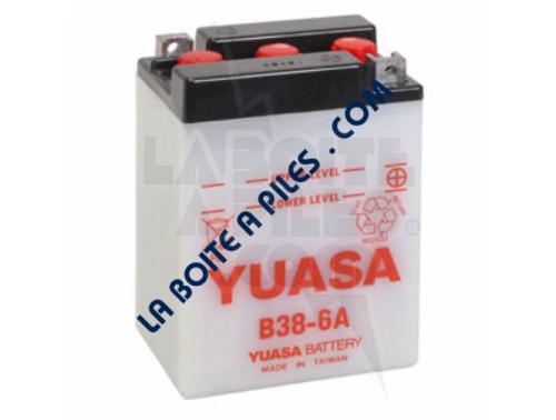 BATTERIE MOTO YUASA B38-6A