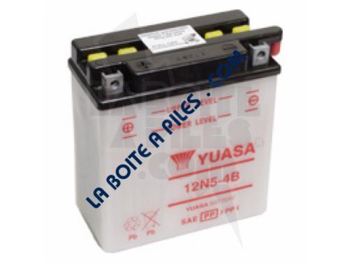 BATTERIE MOTO YUASA 12N5-4B