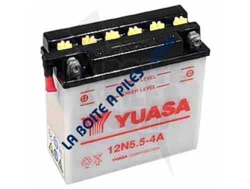 BATTERIE MOTO YUASA 12N5-5-4A