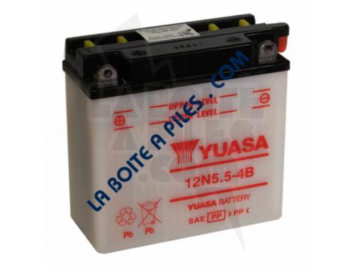 BATTERIE MOTO YUASA 12N5-5-4B