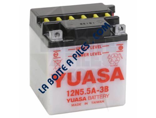 BATTERIE MOTO YUASA 12N5-5A-3B