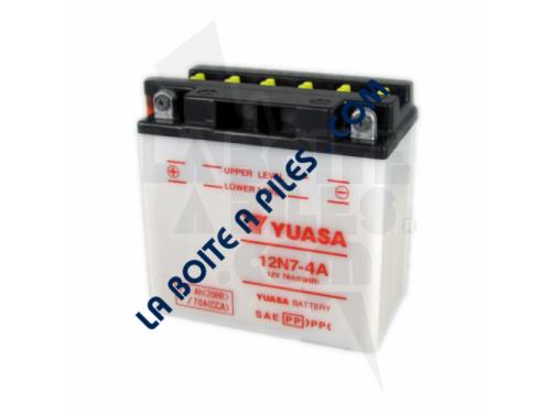 BATTERIE MOTO YUASA 12N7-4A