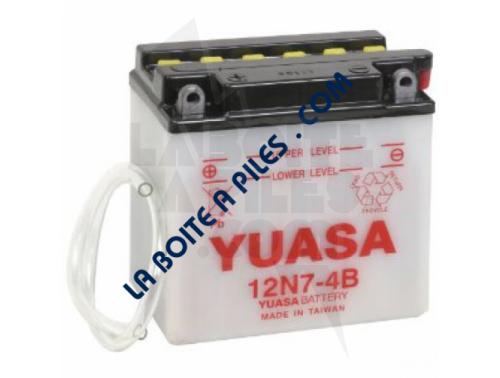 BATTERIE MOTO YUASA 12N7-4B