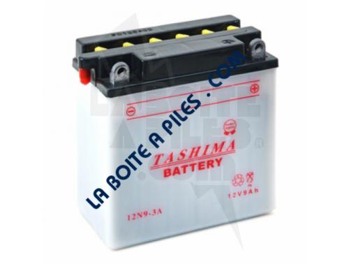 BATTERIE MOTO TASHIMA 12N9-3A 