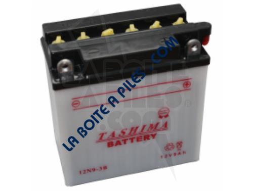 BATTERIE MOTO  TASHIMA 12N9-3B