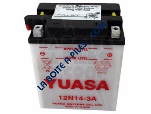 BATTERIE MOTO YUASA 12N14-3A