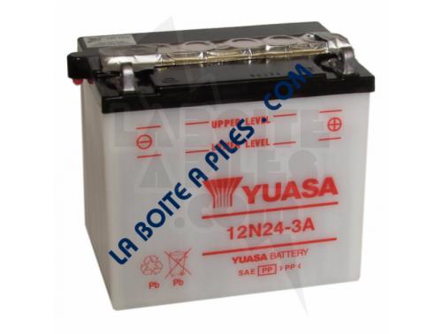 BATTERIE MOTO YUASA 12N24-3A