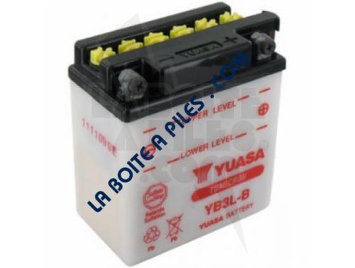 BATTERIE MOTO YUASA YB3L-B