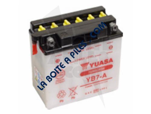 BATTERIE MOTO YUASA YB7-A