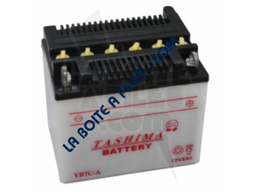 BATTERIE MOTO TASHIMA YB7C-A 