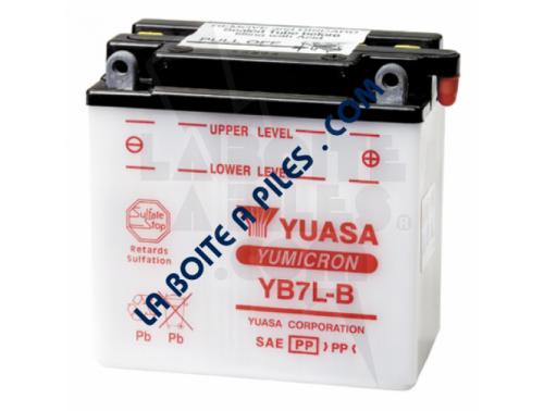 BATTERIE MOTO YUASA YB7L-B