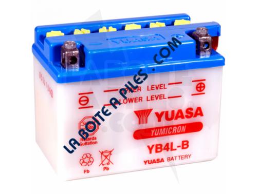 BATTERIE MOTO YUASA YB4L-B