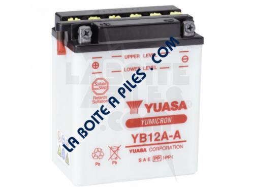 BATTERIE MOTO YUASA YB12A-A