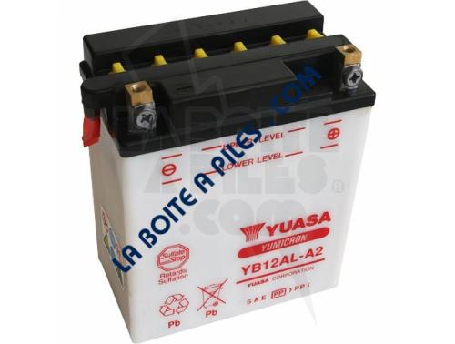 BATTERIE  MOTO YUASA YB12AL-A2