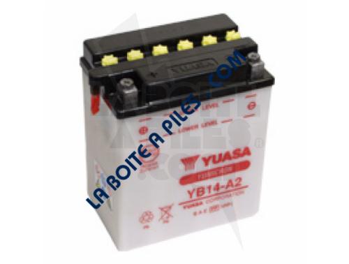 BATTERIE MOTO YUASA YB14-A2